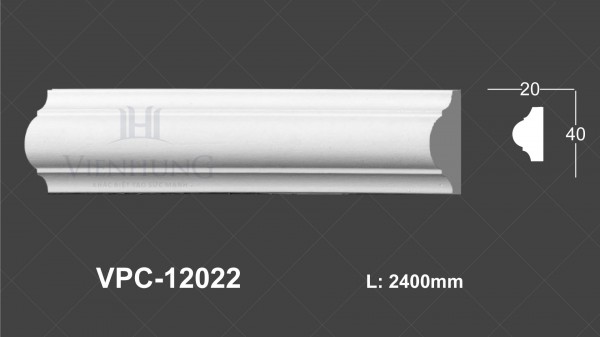 Chỉ nẹp trơn PU VPC-12022