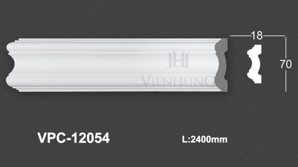 Chỉ nẹp trơn PU VPC-12054