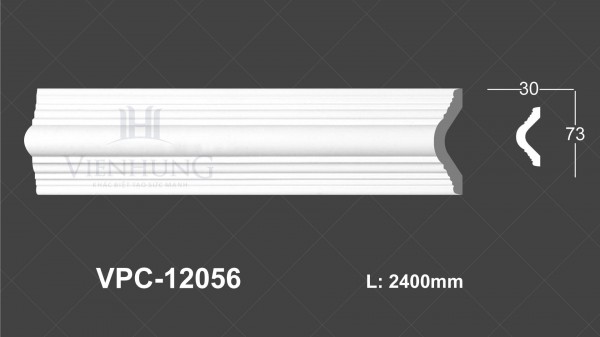 Chỉ nẹp trơn PU VPC-12056