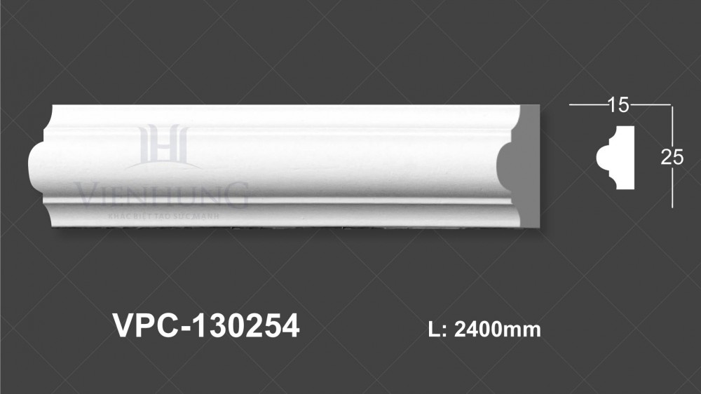 CHỈ NẸP TRƠN PU VPC-130254