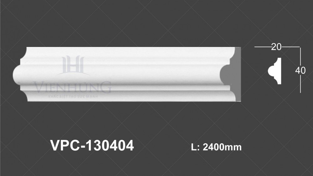 CHỈ NẸP TRƠN PU VPC-130404