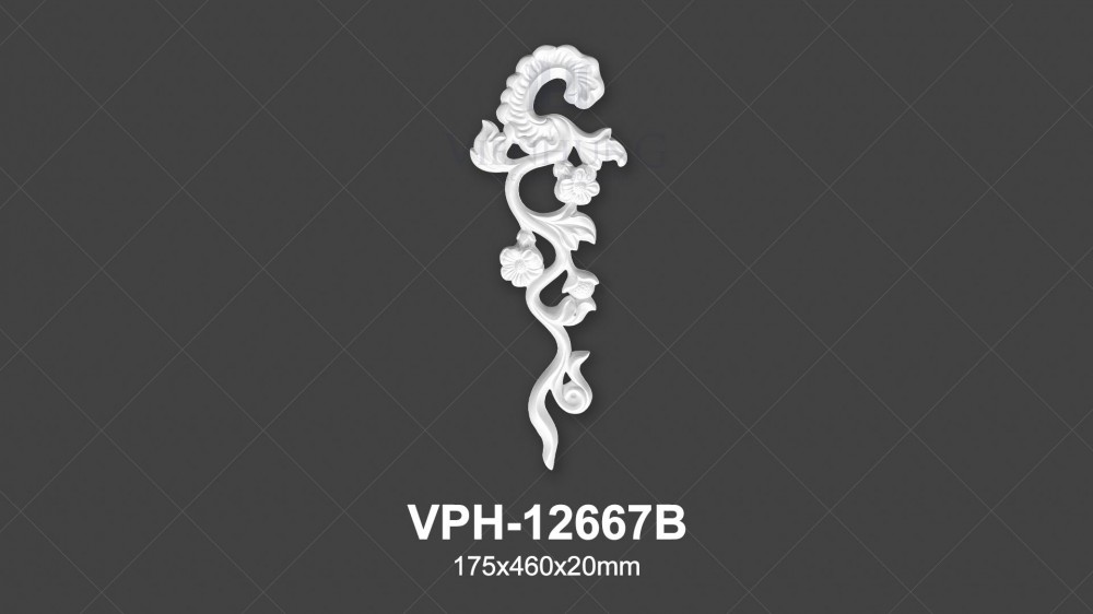 HOA VĂN TRANG TRÍ PU VPH-12667B
