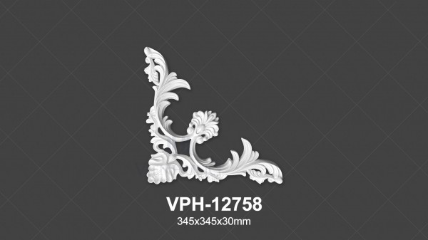 Hoa văn trang trí PU VPH-12758