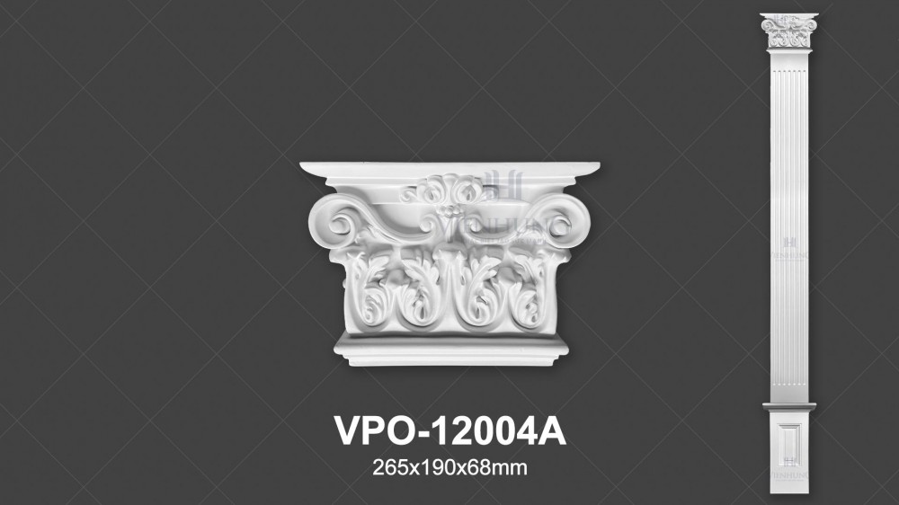 Ốp cột trang trí PU VPO-12004A