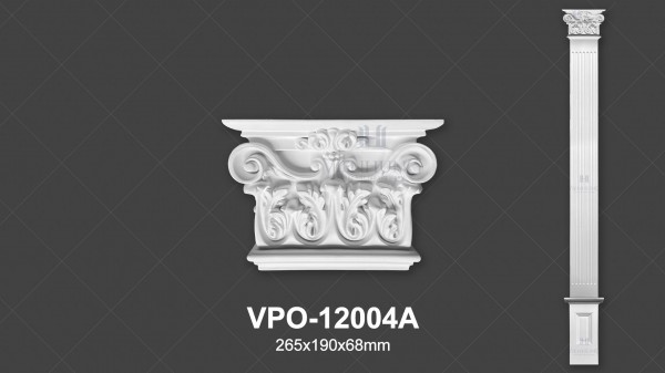 Ốp cột trang trí PU VPO-12004A