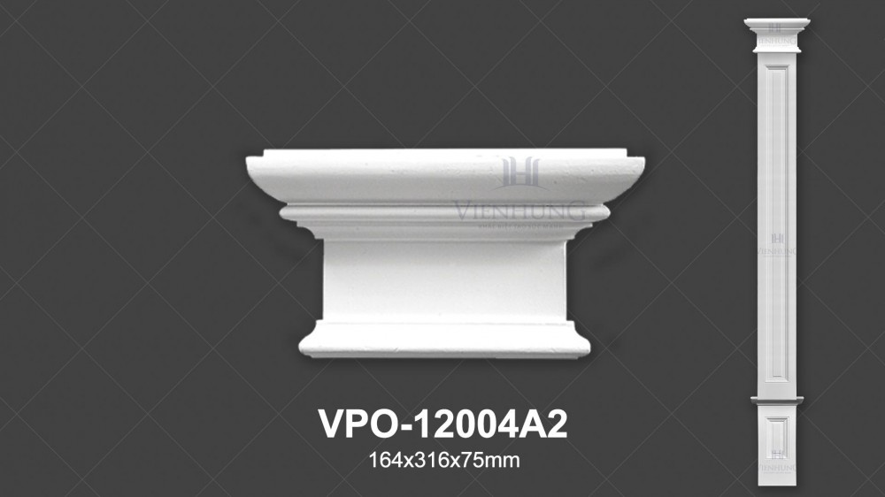 Ốp cột trang trí PU VPO-12004A2