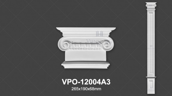 Ốp cột trang trí PU VPO-12004A3