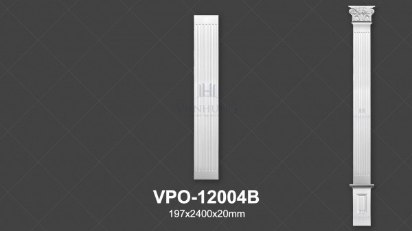 Ốp cột trang trí PU VPO-12004B