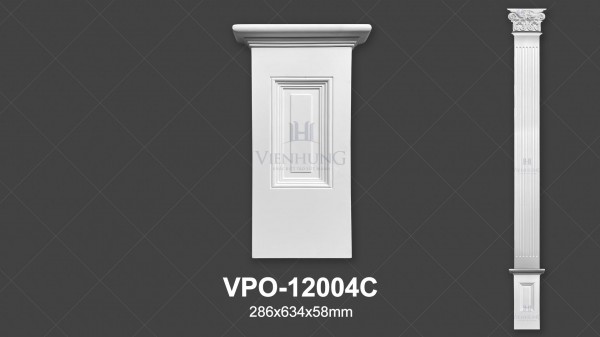 Ốp cột trang trí PU VPO-12004C