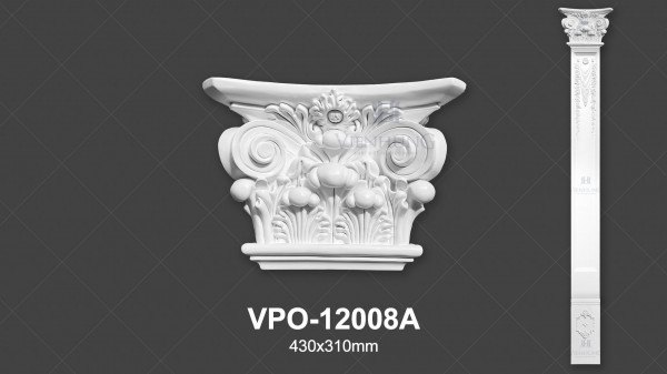 ỐP CỘT TRANG TRÍ PU VPO-12008A