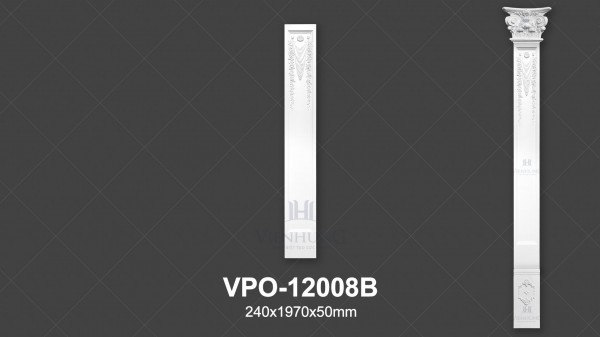Ốp cột trang trí PU VPO-12008B