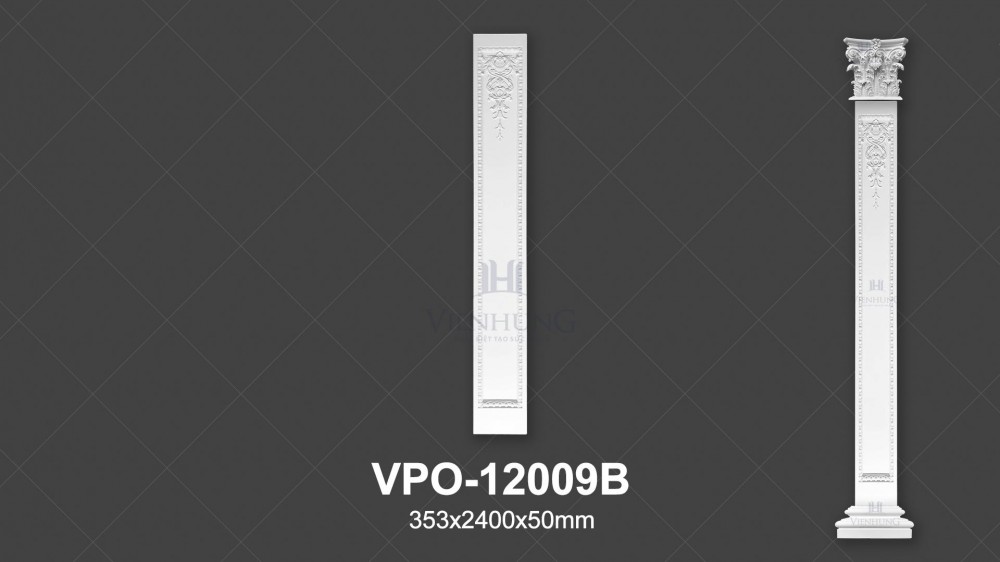 ỐP CỘT TRANG TRÍ PU VPO-12009B