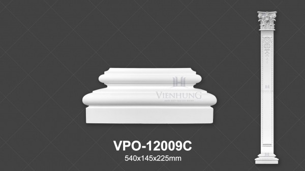 ỐP CỘT TRANG TRÍ PU VPO-12009C