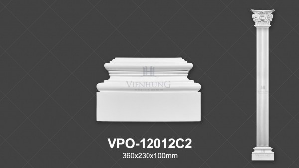 Ốp cột trang trí PU VPO-12012C2