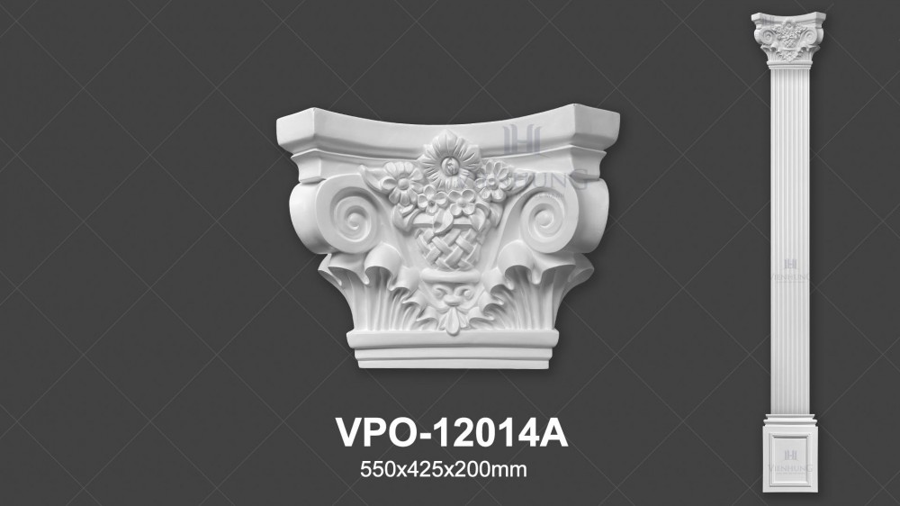 Ốp cột trang trí PU VPO-12014A