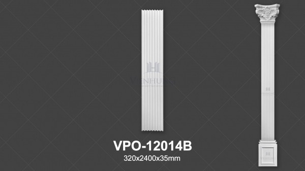Ốp cột trang trí PU VPO-12014B
