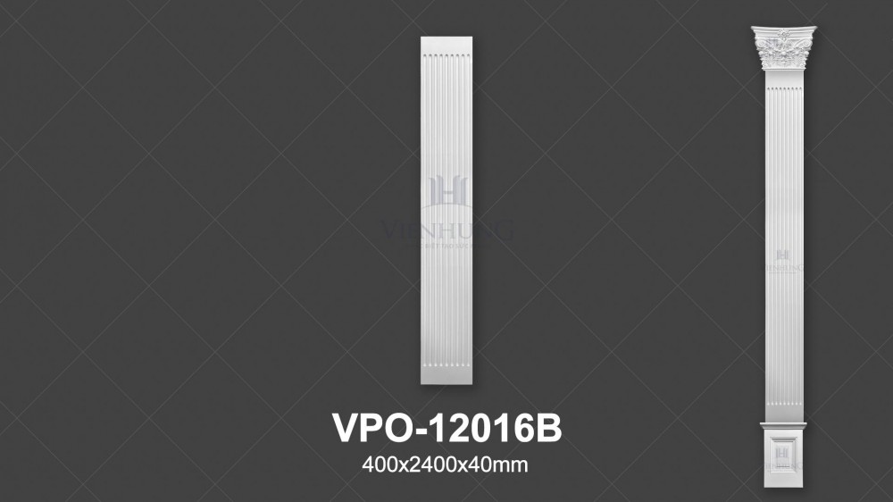 Ốp cột trang trí PU VPO-12016B