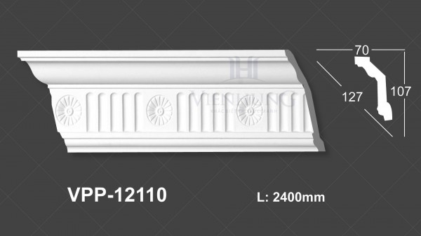 Phào trần hoa văn PU VPP-12110