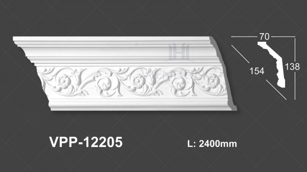 Phào trần hoa văn PU VPP-12205
