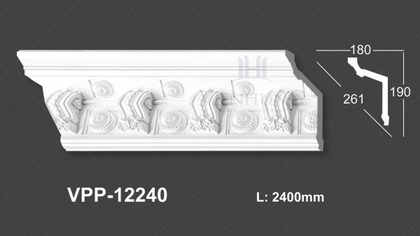 Phào trần hoa văn PU VPP-12240