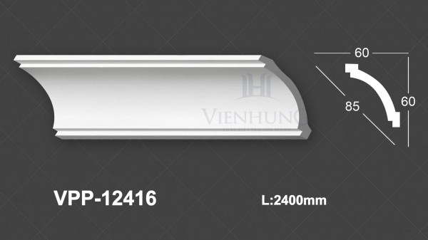 Phào trần trơn PU VPP-12416