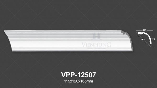 Phào trần trơn PU VPP-12507