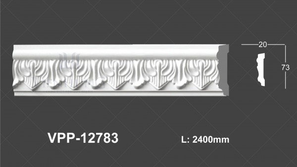 Chỉ nẹp hoa văn PU VPP-12783