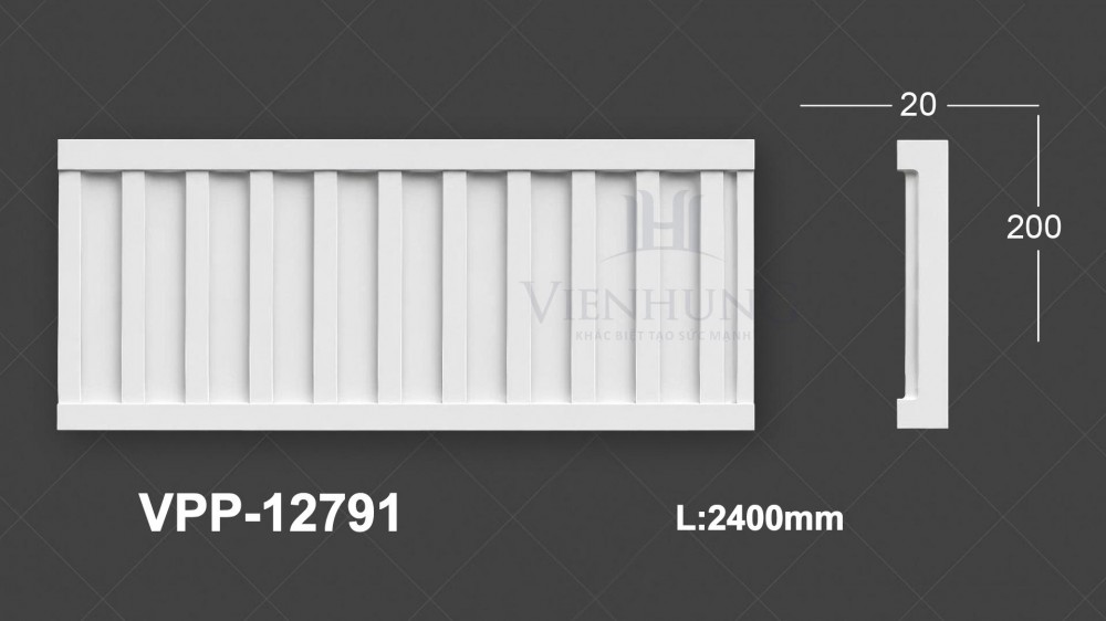 Chỉ nẹp hoa văn PU VPP-12791