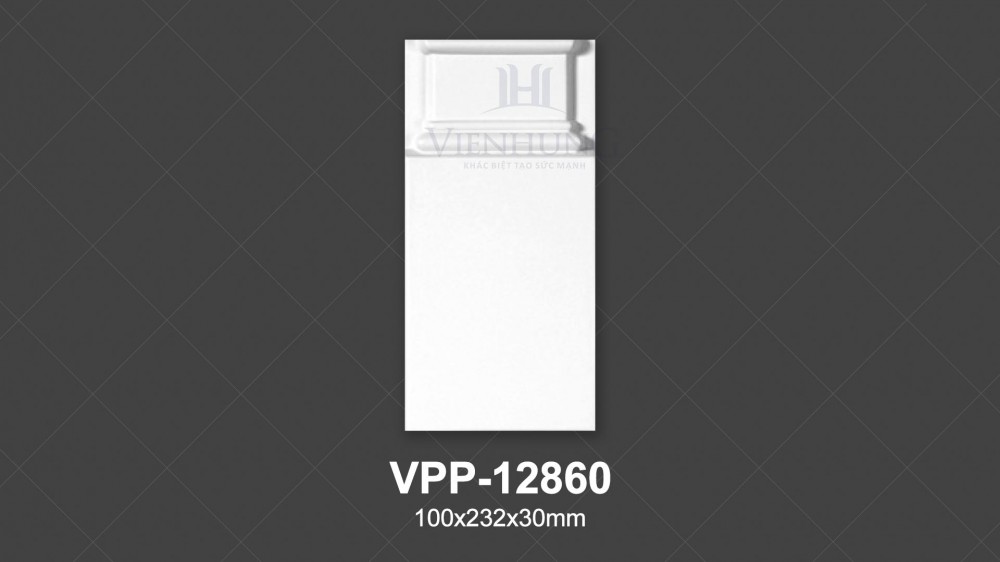 Phào nẹp chân cửa PU VPP-12860