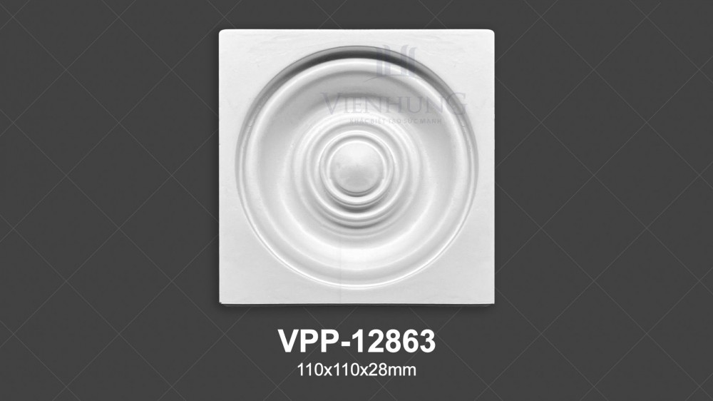 Phào nẹp góc cửa PU VPP-12863