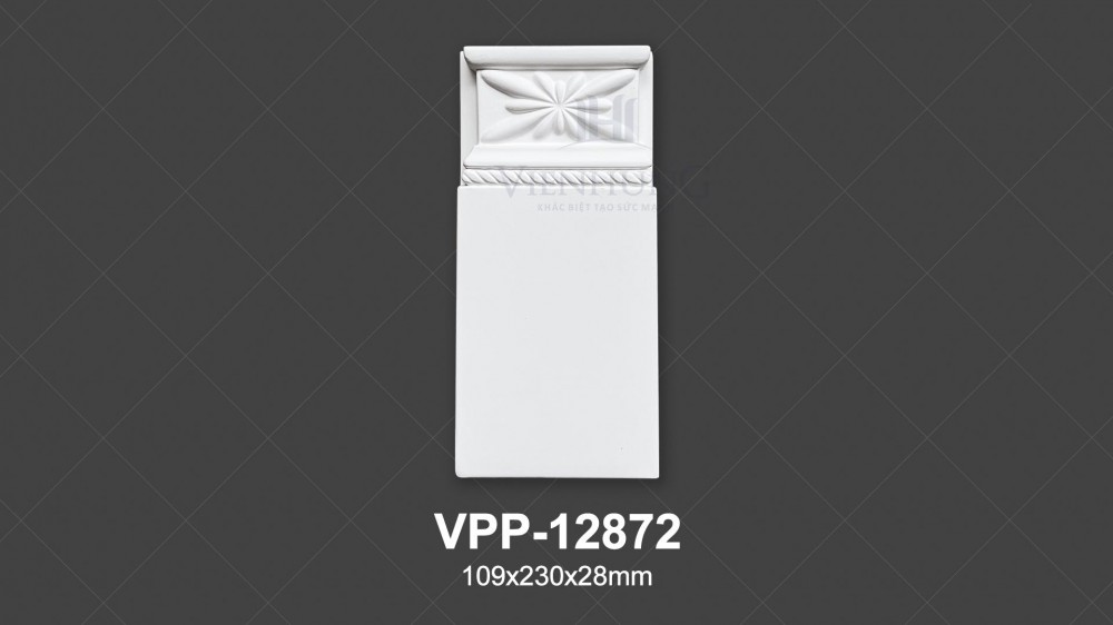 Phào nẹp chân cửa PU VPP-12872
