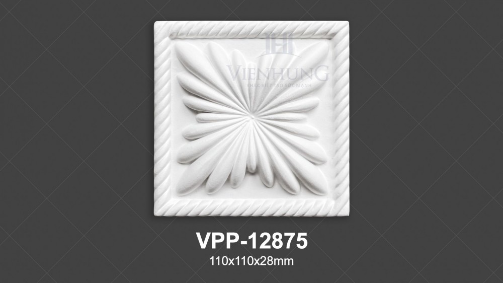 Phào nẹp góc cửa PU VPP-12875