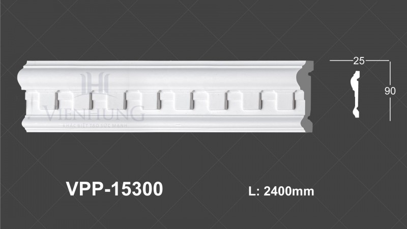 CHỈ NẸP HOA VĂN PU VPP-15300