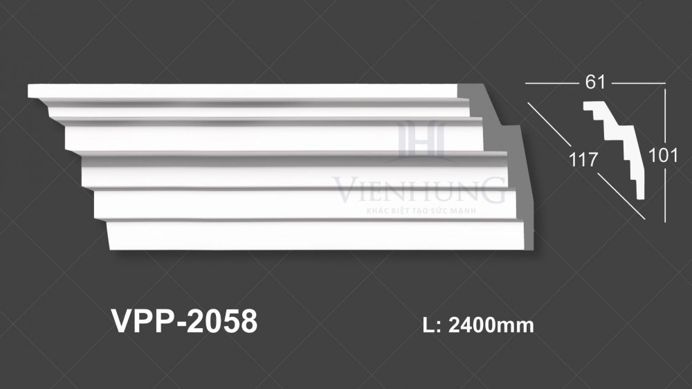 PHÀO TRẦN TRƠN PU VPP-2058