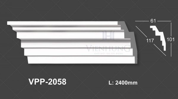 PHÀO TRẦN TRƠN PU VPP-2058