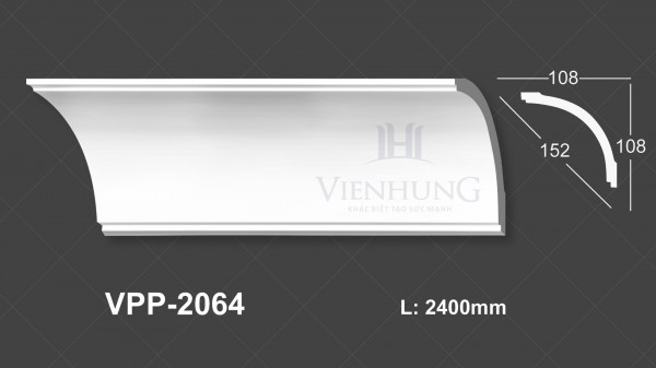 PHÀO TRẦN TRƠN PU VPP-2064
