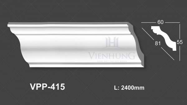 PHÀO TRẦN TRƠN PU VPP-415